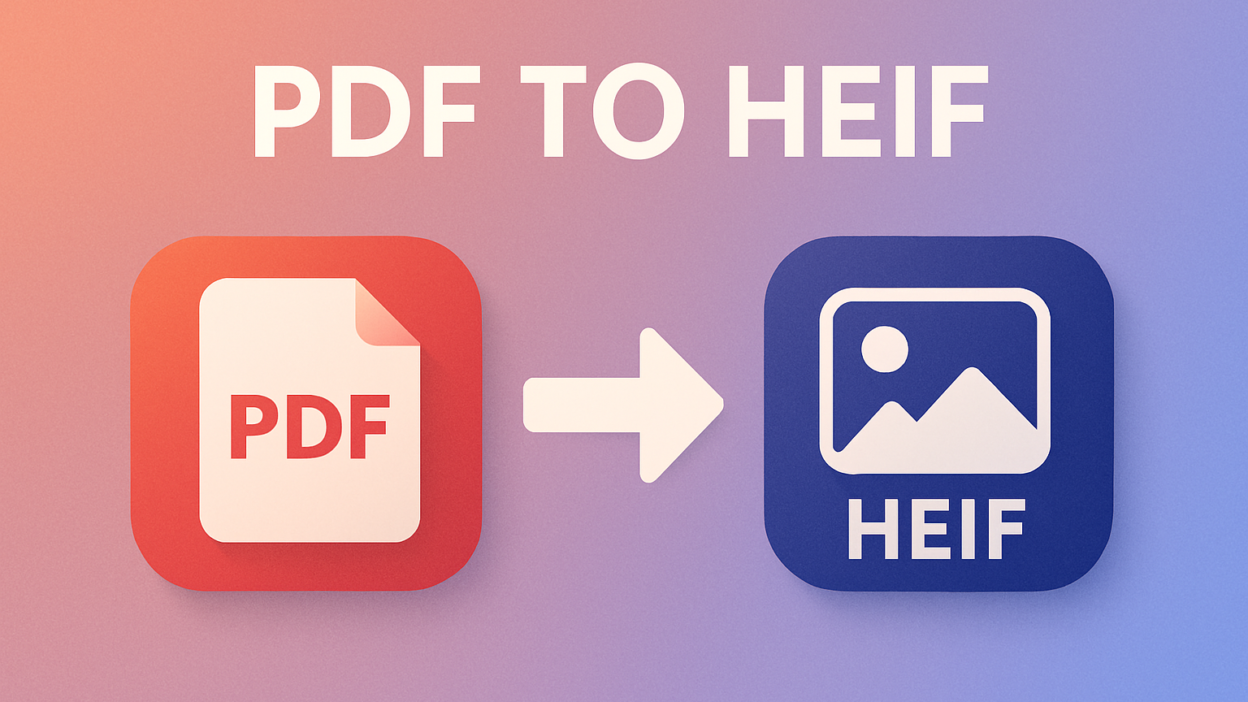 PDF TO HEIF