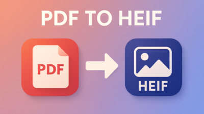 PDF TO HEIF