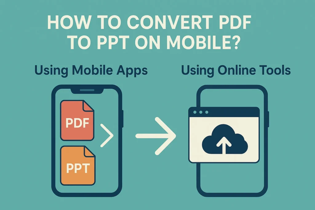 How to Convert PDF to PPT on Mobile