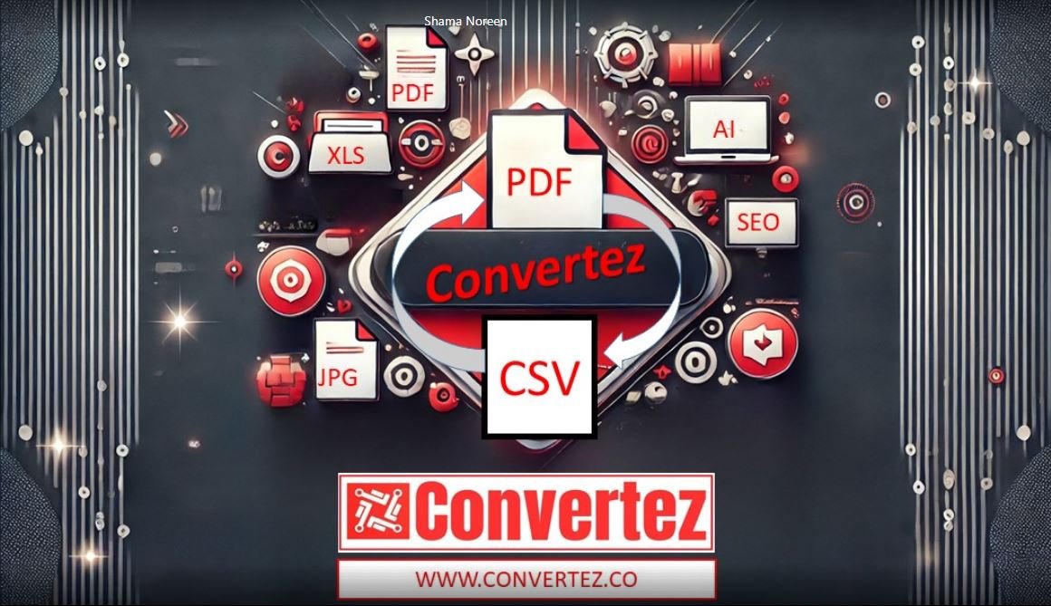 PDF to CSV