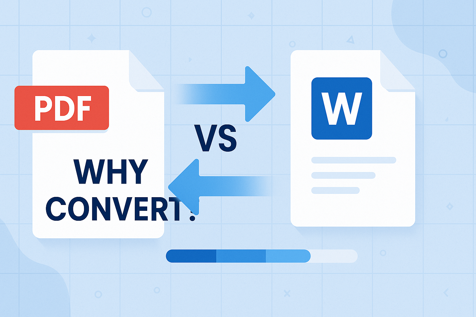 PDF vs Word file – why convert?