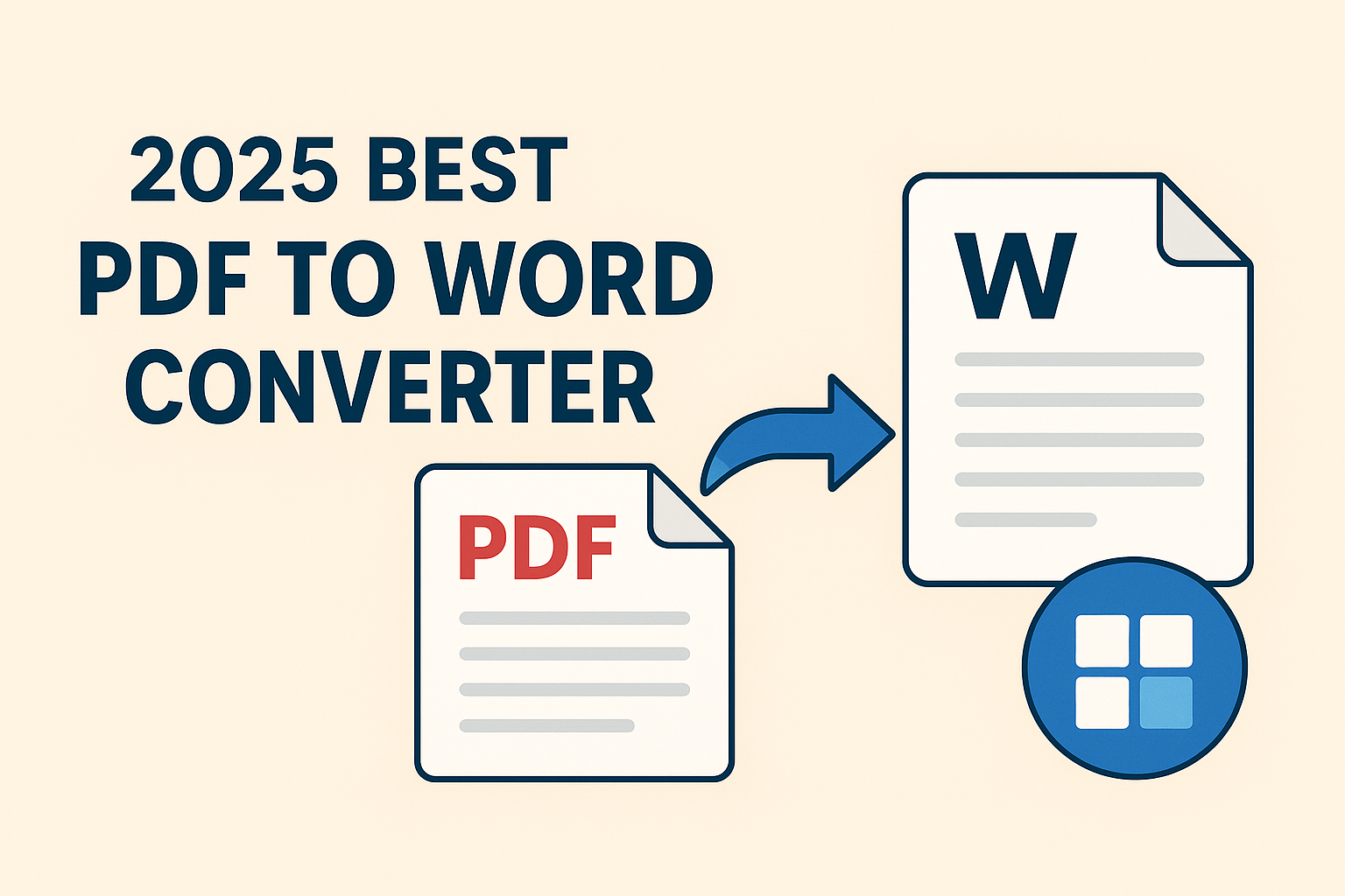 best PDF to Word converter