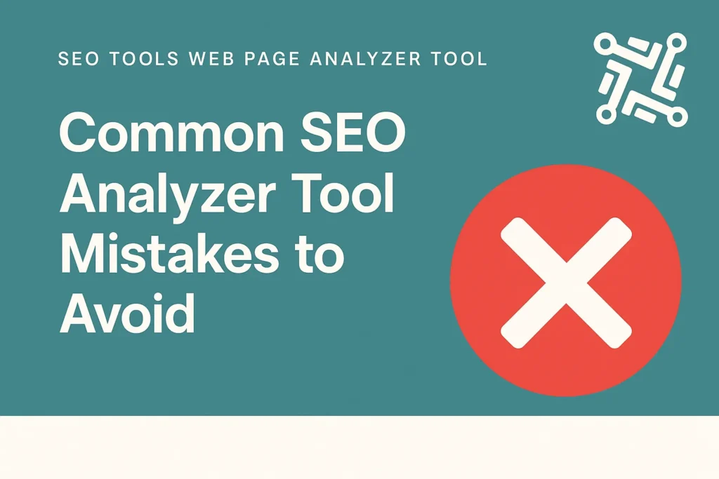 seo tools web page analyzer tool
