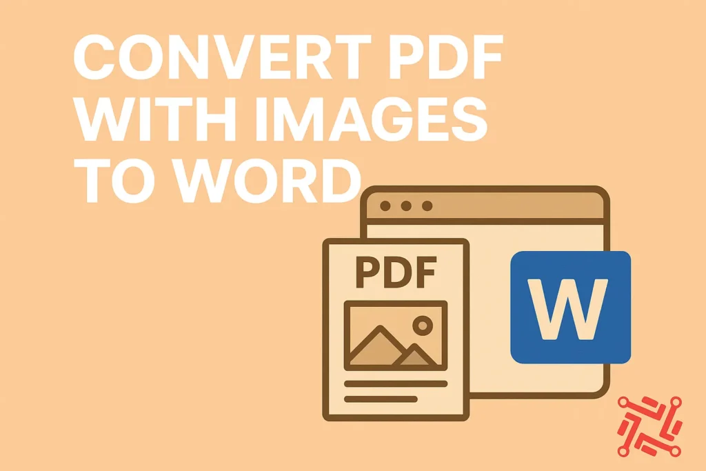 convert PDF with images to Word