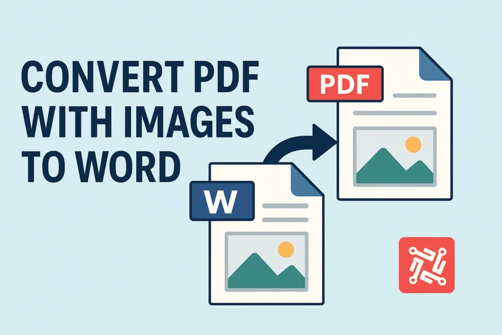 convert PDF with images to Word